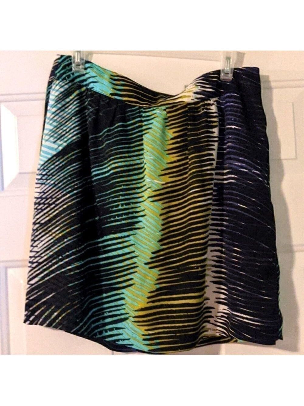 ANN Taylor Loft Skirt Tropical Lined Lightweight Club Summer